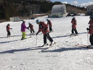 スキー実習の写真