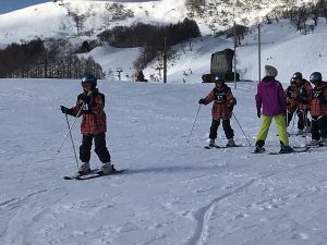 スキー実習の写真