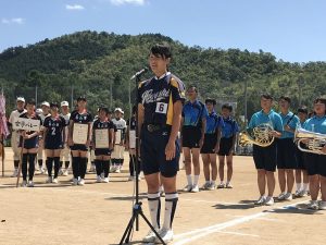 体育祭部活動行進